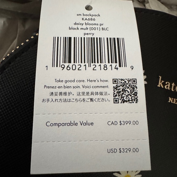 Kate Spade Daisy Blooms Small Backpack main image 4